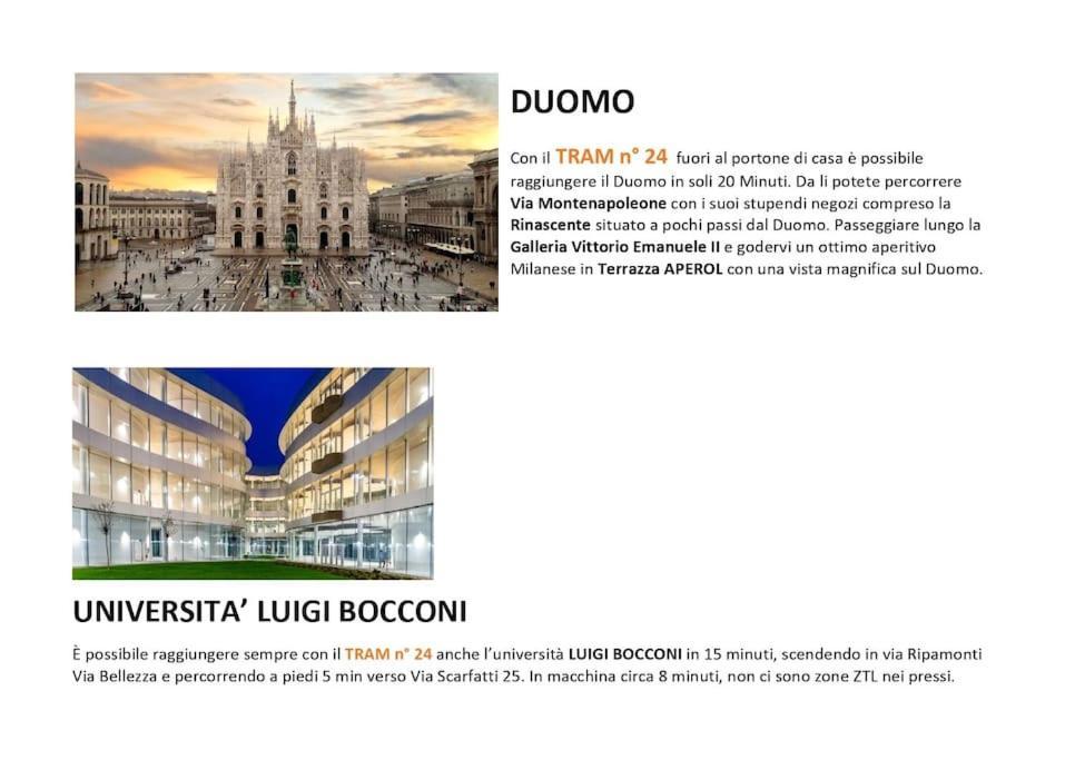 Civico288-Romantic Attic Near Ieo-Bocconi-F Prada Apartment มิลาน ภายนอก รูปภาพ